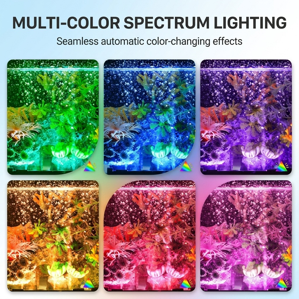 USB LED Aquarium Air Bubble Li - Colour Changing Bulb reseña y precio