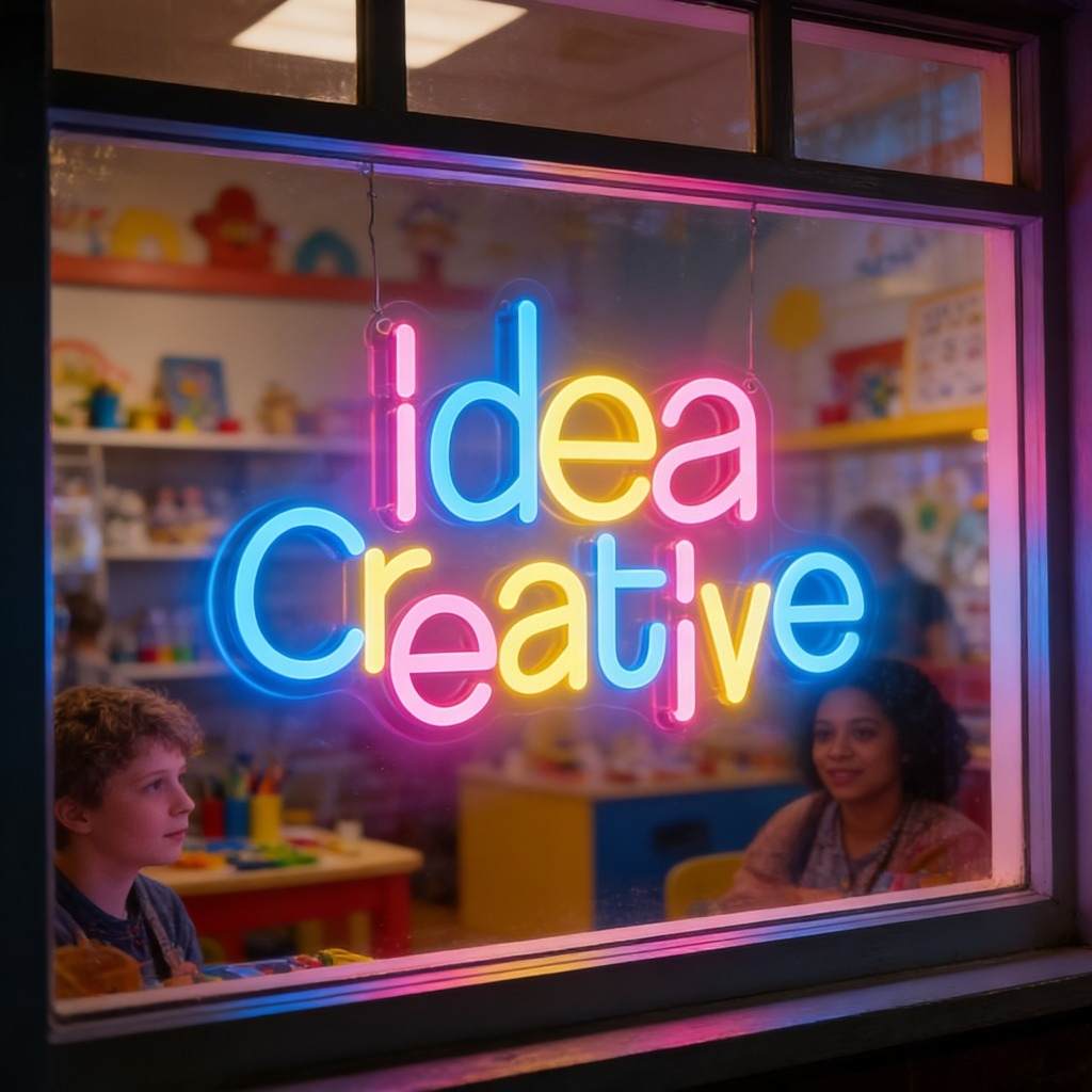 Creative Idea LED Neon Sign Gr - Bedroom Lighting Decor Ideas reseña y precio
