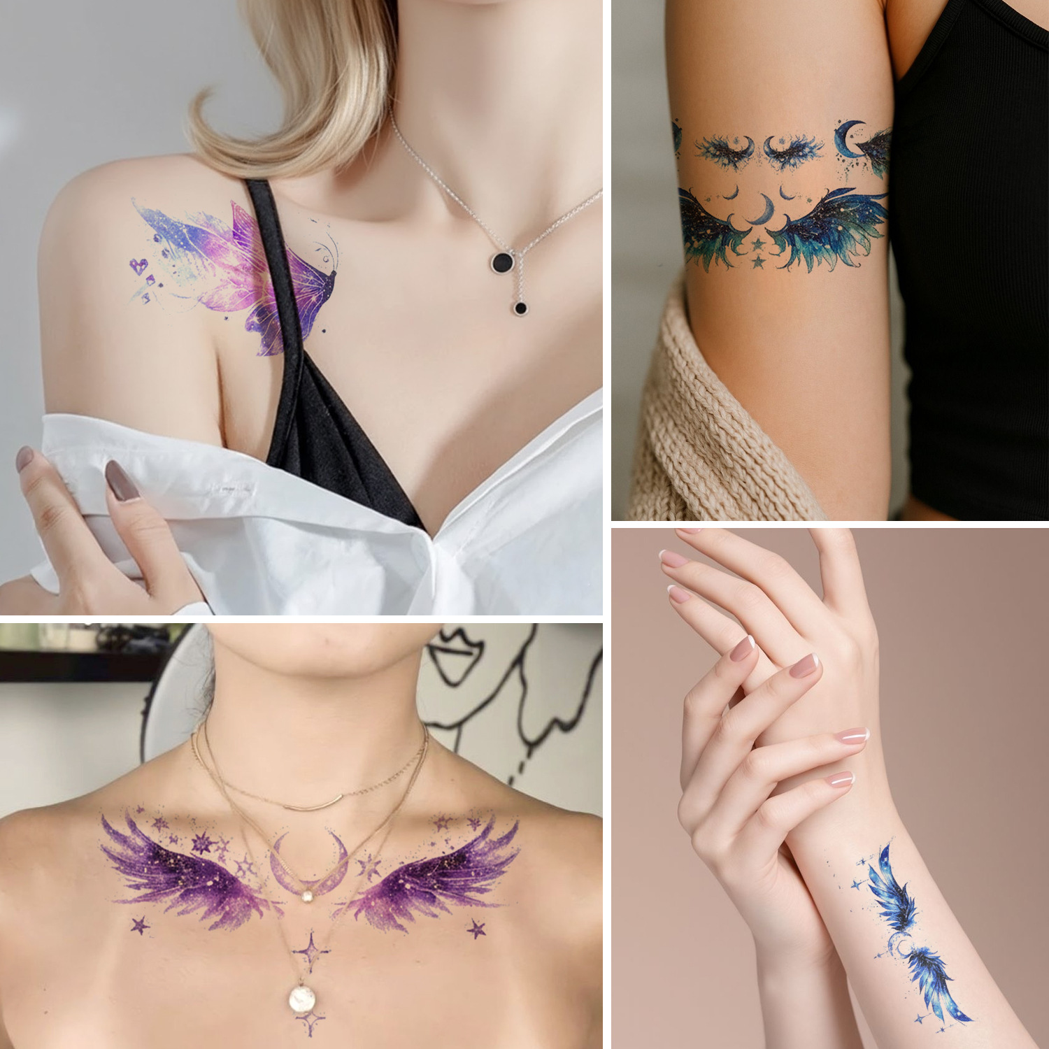 Glitter Angel Face Stickers Co - Elegant Decor & Lighting Llc reseña y precio