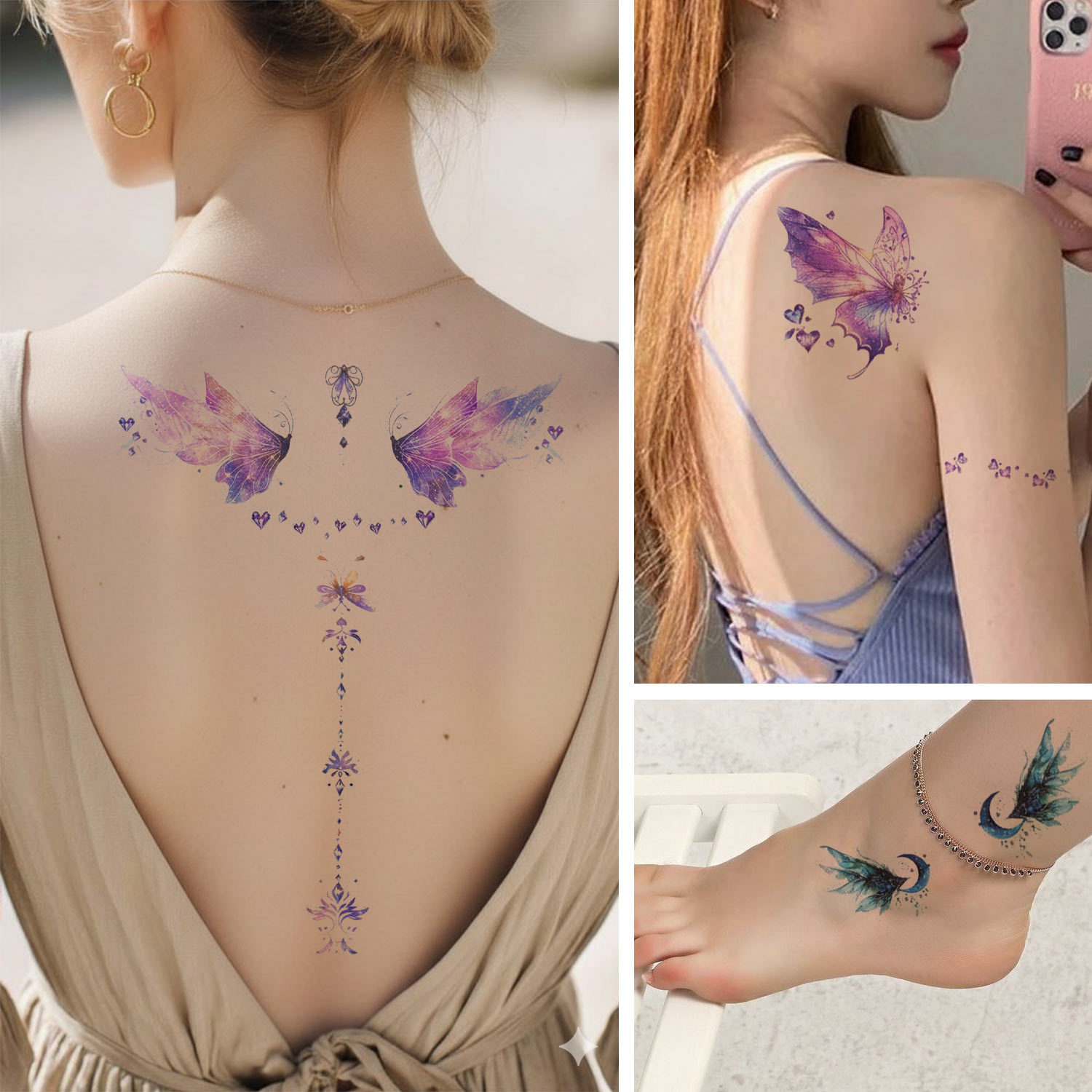 Glitter Angel Face Stickers Co - Elegant Decor & Lighting Llc reseña y precio